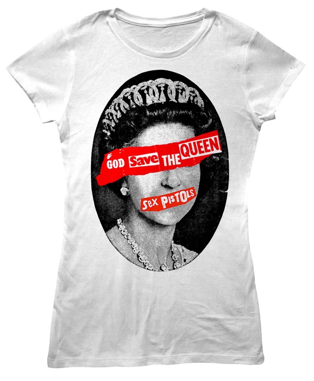 Sex Pistols - God Save The Queen (NEW LADIES T-SHIRT) - Picture 1 of 1